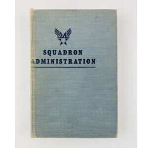 Squadron Administration Book - 1953 US Air Force - Military Service Publishing